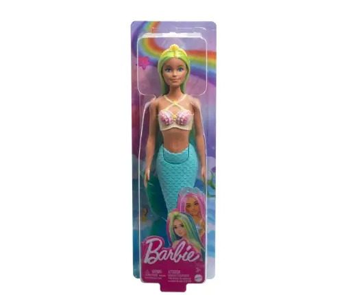 Barbie Lalka Syrena HRR02 HRR03