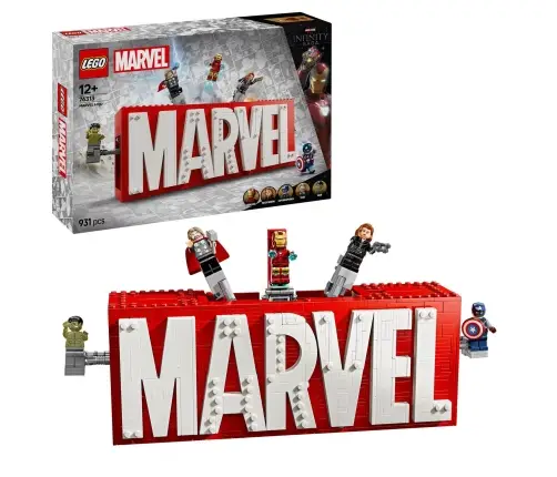 LEGO Super Heroes Marvel Logo & Minifigures 76313