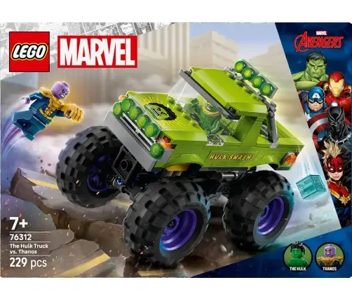 LEGO Super Heroes The Hulk Truck Vs. Thanos 76312