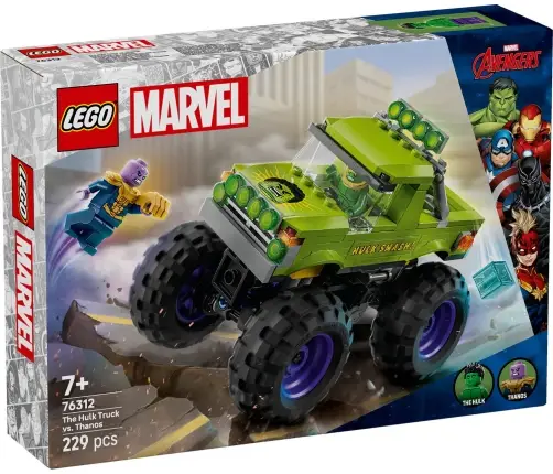 LEGO Super Heroes The Hulk Truck Vs. Thanos 76312