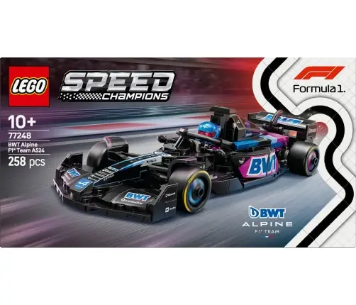 LEGO Speed Champions Bwt Alpine F1 Team A524 Race Car 77248