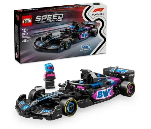 LEGO Speed Champions Bwt Alpine F1 Team A524 Race Car 77248