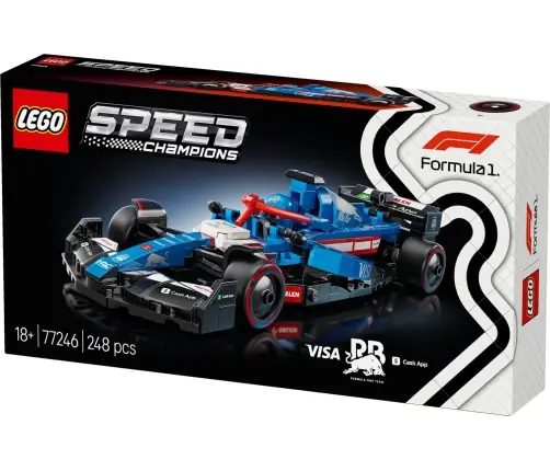 LEGO Speed Champions Visa Cash App Rb Vcarb 01 F1 Race Car 77246