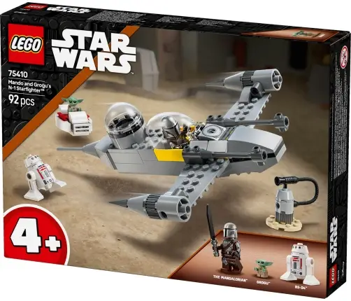 LEGO Star Wars TM Mando And GroguS N-1 Starfighter 75410