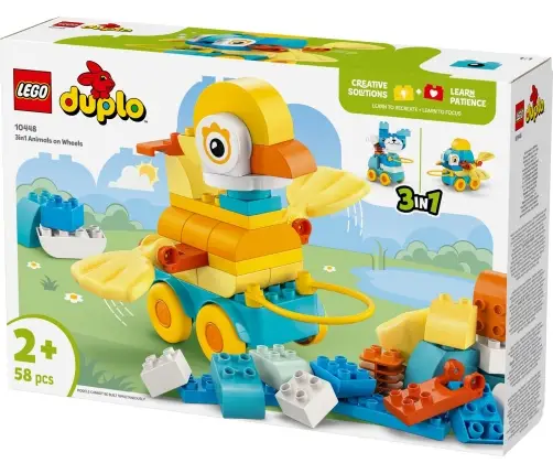 LEGO Duplo Town 3In1 Animals On Wheels 10448