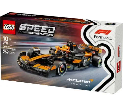 LEGO Speed Champions Mclaren F1 Team Mcl38 Race Car 77251