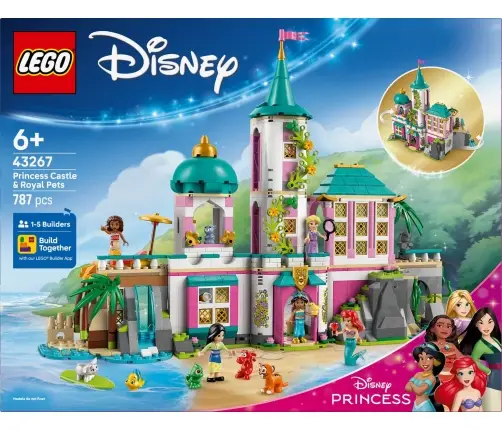 LEGO Disney Princess Princess Castle & Royal Pets 43267