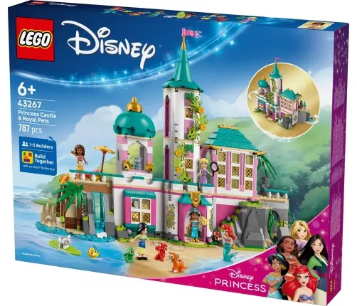 LEGO Disney Princess Princess Castle & Royal Pets 43267