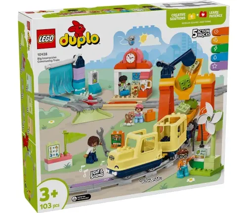 LEGO Duplo Town Big Interactive Community Train 10428