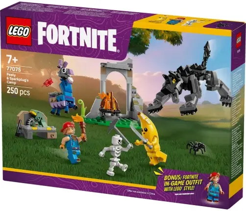 LEGO Fortnite Peely & SparkplugS Camp 77075