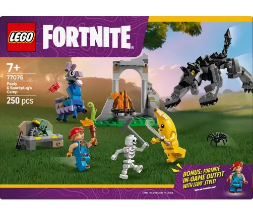 LEGO Fortnite Peely & SparkplugS Camp 77075