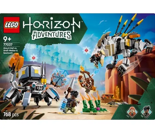 LEGO Horizon Aloy & Varl Vs. Shell-Walker & Sawtooth 77037