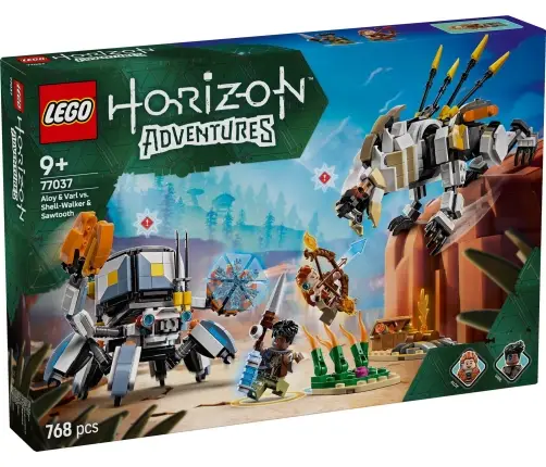 LEGO Horizon Aloy & Varl Vs. Shell-Walker & Sawtooth 77037