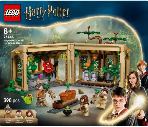 LEGO Harry Potter TM Hogwarts Castle: Herbology Class 76445