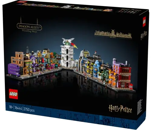 LEGO Harry Potter TM Diagon Alley Wizarding Shops 76444