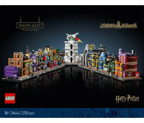 LEGO Harry Potter TM Diagon Alley Wizarding Shops 76444