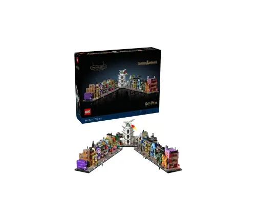 LEGO Harry Potter TM Diagon Alley Wizarding Shops 76444