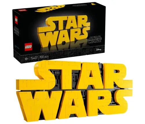 LEGO Star Wars TM Brick-Built Star Wars Logo 75407