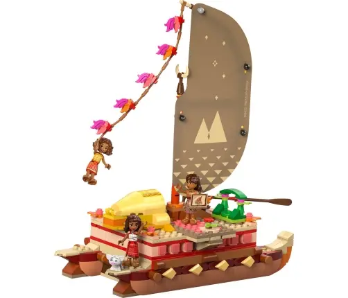 LEGO Disney Princess MoanaS Adventure Canoe 43270