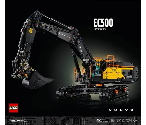 LEGO Technic Volvo Ec500 Hybrid Excavator 42215