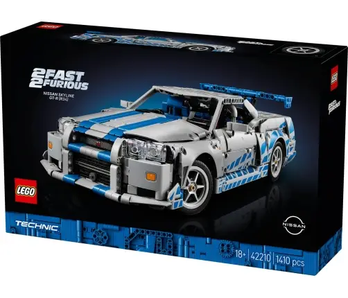 LEGO Technic 2 Fast 2 Furious Nissan Skyline Gt-R (R3 42210