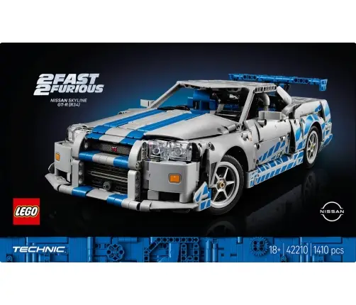 LEGO Technic 2 Fast 2 Furious Nissan Skyline Gt-R (R3 42210