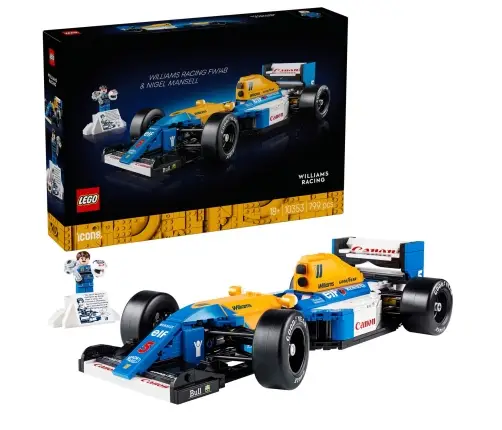 LEGO Icons Williams Racing Fw14B & Nigel Mansell 10353