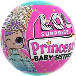 567523-EUC L.O.L. Surprise Princess Baby Sisters Asst