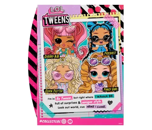 542575-EUC L.O.L. Surprise Tweens Core Doll Cherry BB