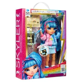 565215-EUC Rainbow High Junior High Doll Skyler