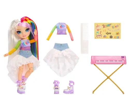565772-EUC Rainbow High Junior High Doll Amaya