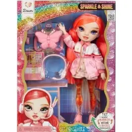 429234-INT Rainbow High Sparkle & Shine Doll Coral