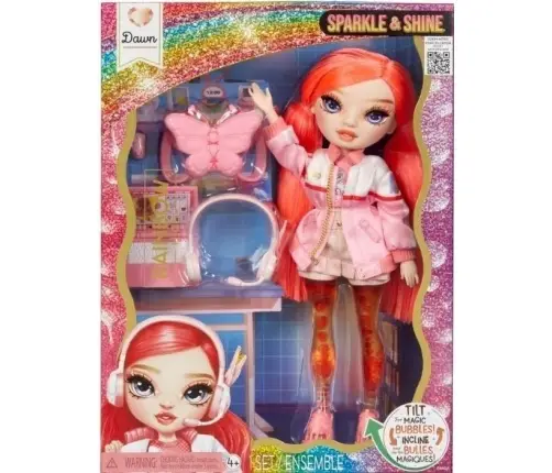 429234-INT Rainbow High Sparkle & Shine Doll Coral