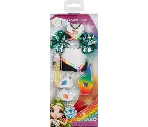 521679EUC Rainbow High Fashion Pack Pep Rally