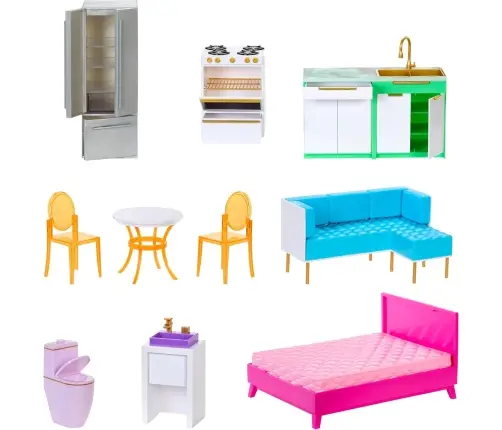 543077-EUC Rainbow High Color & Play House