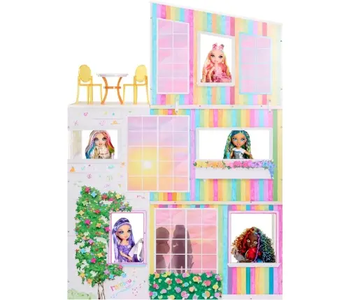 543077-EUC Rainbow High Color & Play House