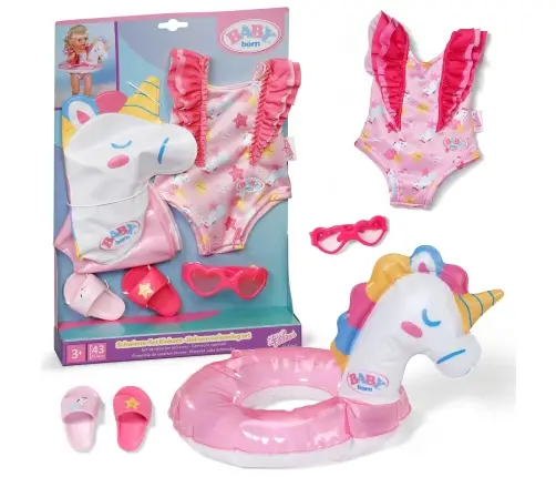 Baby Born Swim Set Unicorn 839447