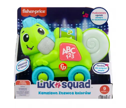 Fisher-Price Link Squad Crawl n Colors Chameleon HYL34 Polish