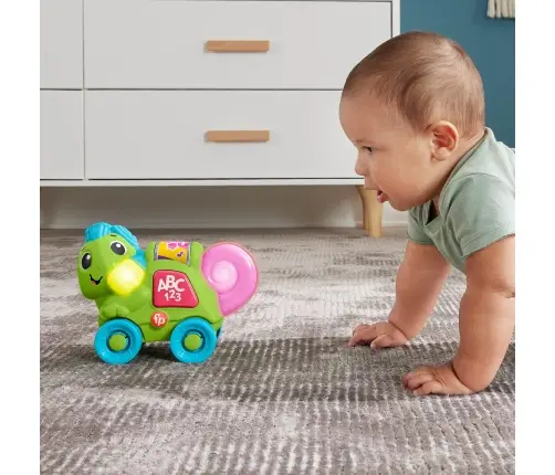 Fisher-Price Link Squad Crawl n Colors Chameleon HYL34 Polish