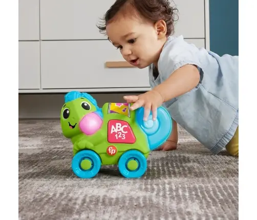Fisher-Price Link Squad Crawl n Colors Chameleon HYL34 Polish