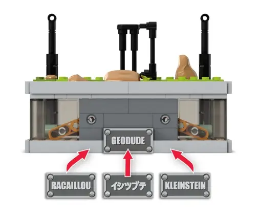 MEGA Pokemon Mini Motion Geodude HWR79