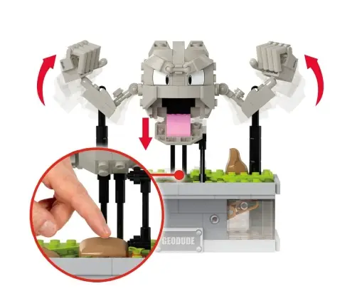 MEGA Pokemon Mini Motion Geodude HWR79
