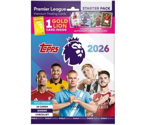 TOPPS Premier League Starter Pack PL25-SP1012