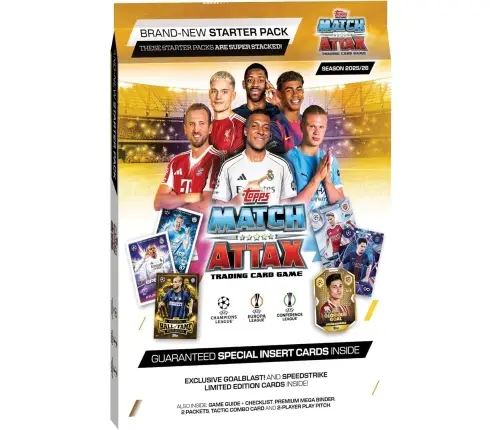 TOPPS Match Attax Champions League Starter Pack