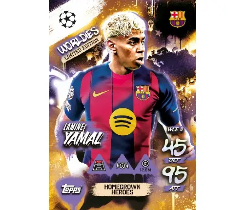 TOPPS Match Attax Champions League Booster tin Nr 3