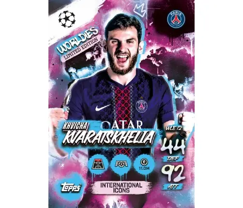 TOPPS Match Attax Champions League Booster tin Nr 4