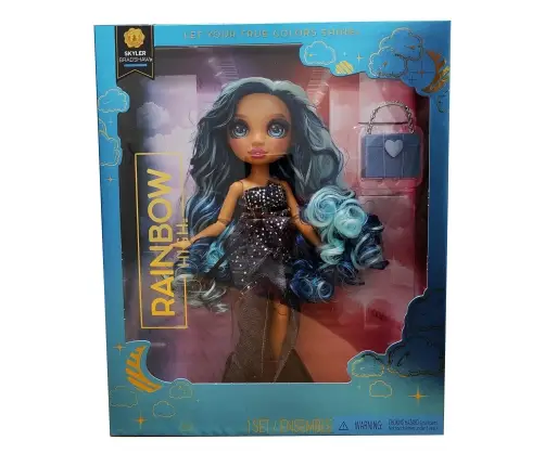 Rainbow High Holiday Skyler Bradshaw Fantastic Fashion 429937-EUC