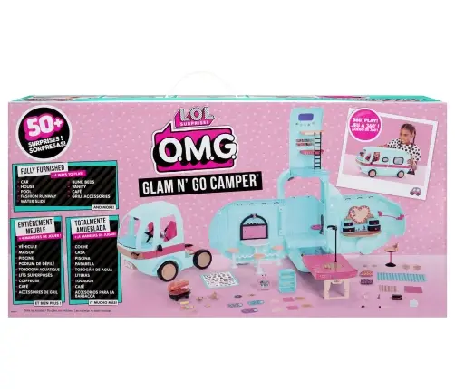502500EUC L.O.L. Surprise Glam N Go Camper