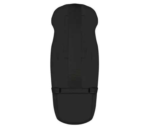 Zaffiro Stroller Footmuff Expandable GrowUP Aspen black