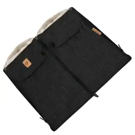 Zaffiro Stroller Hand Muff  Scandi black